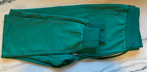 Image of Jungle green joggers 