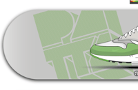 Image 3 of Air max 1 x patta "chlorophyll"