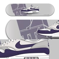 Image 1 of Air Max 1 x patta "purple denim"