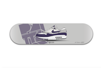 Image 2 of Air Max 1 x patta "purple denim"