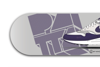 Image 3 of Air Max 1 x patta "purple denim"