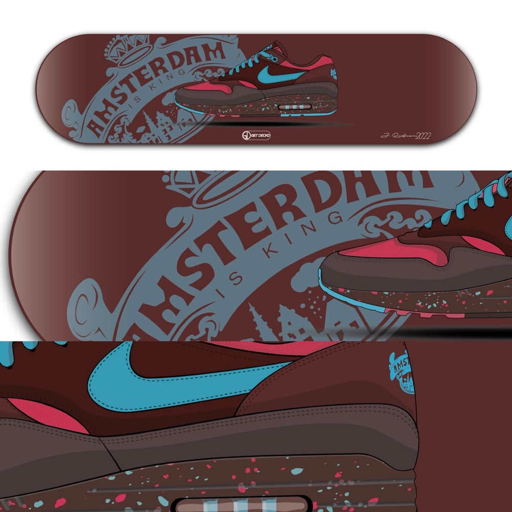 Image of Air max 1 x parra "amsterdam" 