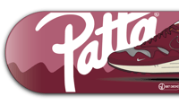 Image 3 of Air max 1 x patta "the wave" maroon.