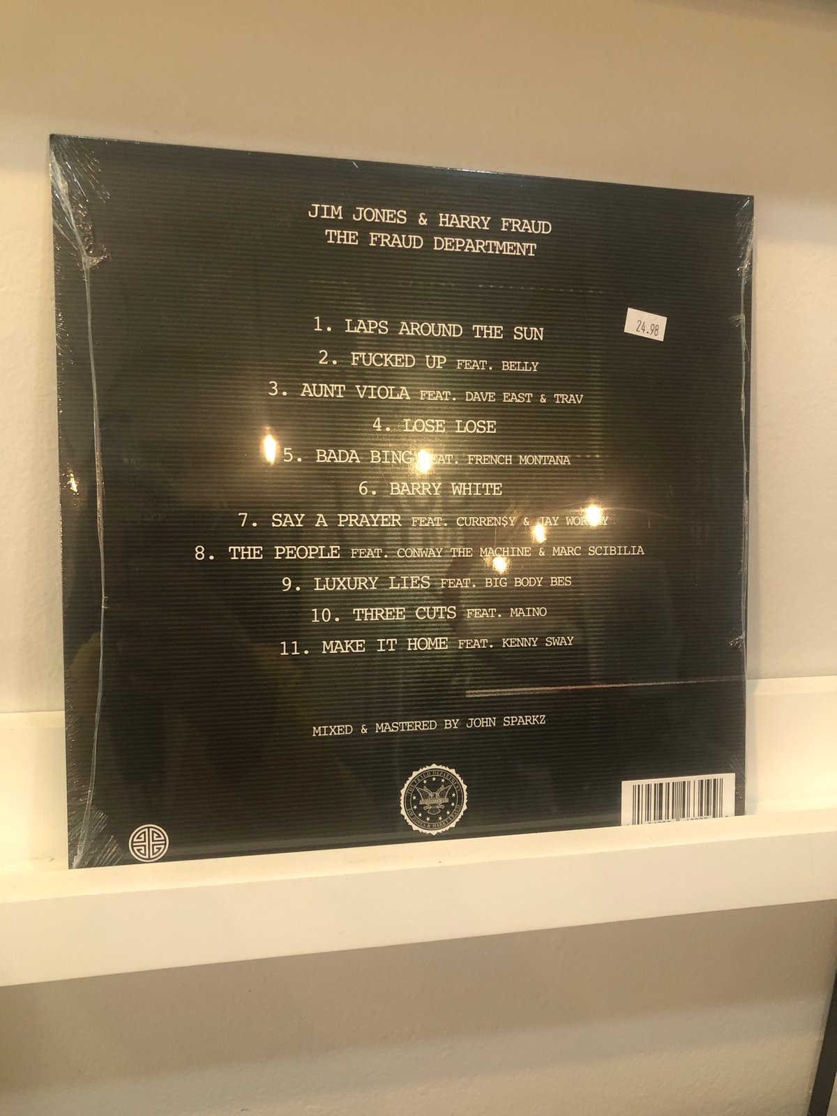 新品・未開封】Jim Jones \u0026 Harry Fraud(LP) - 洋楽