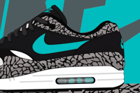 Image 4 of Air Max 1 Atmos "elephant"