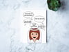 Emoji Bride - Wedding Card