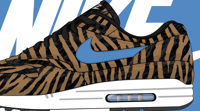 Image 4 of Air max 1 "animal pack 3.0 Tiger"