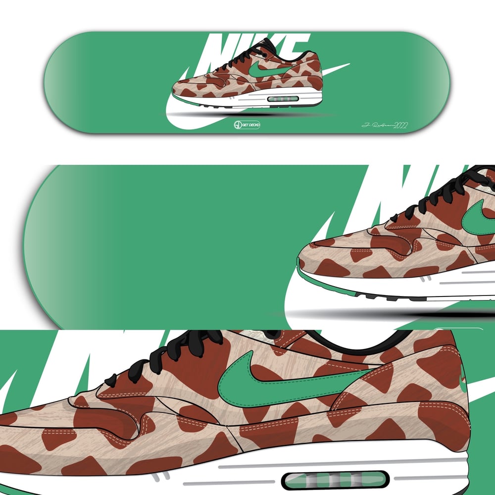 Image of Air max 1 "animal pack 3.0 Giraffe"