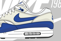 Image 4 of Air Max 1 OG Anniversary 'Royal'