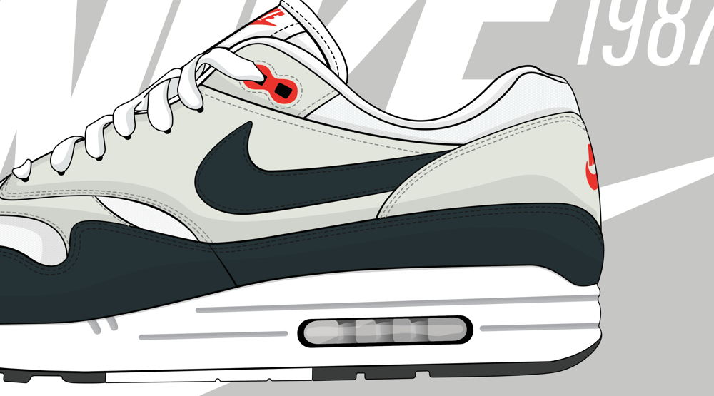 Image of Air Max 1 OG Anniversary 'Obsidian'
