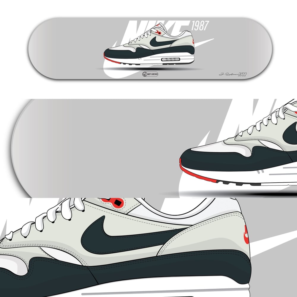 Image of Air Max 1 OG Anniversary 'Obsidian'