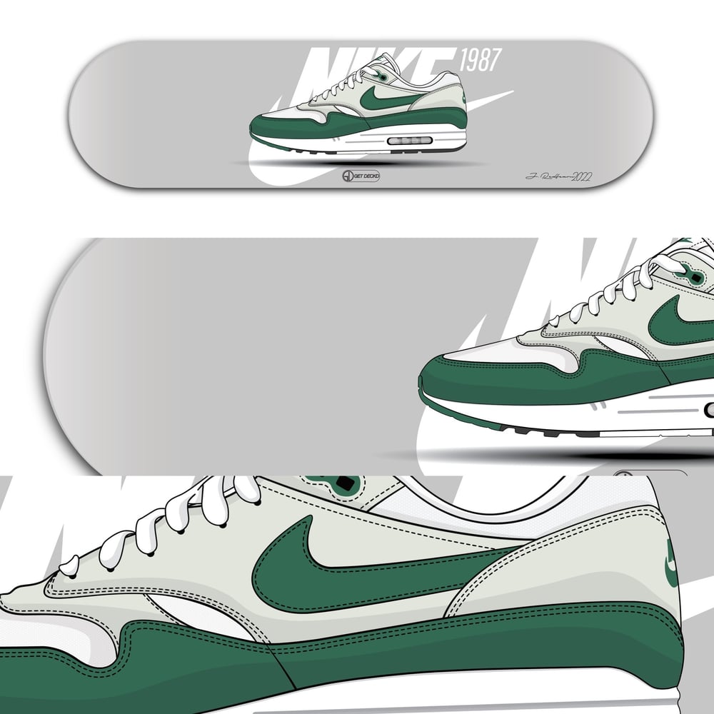 Image of Air Max 1 OG Anniversary 'evergreen'