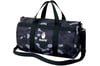 BAPE DUFFLE BAG BLACK/WHITE