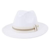 Image 3 of Wide brim Fedora w/hat band