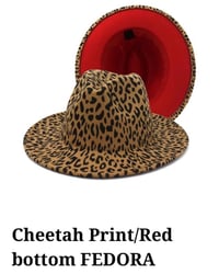 Image 2 of TAN LEOPARD RED BOTTOM 