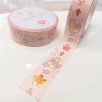 Image 3 of Sakura Tea Foiled Washi Tape
