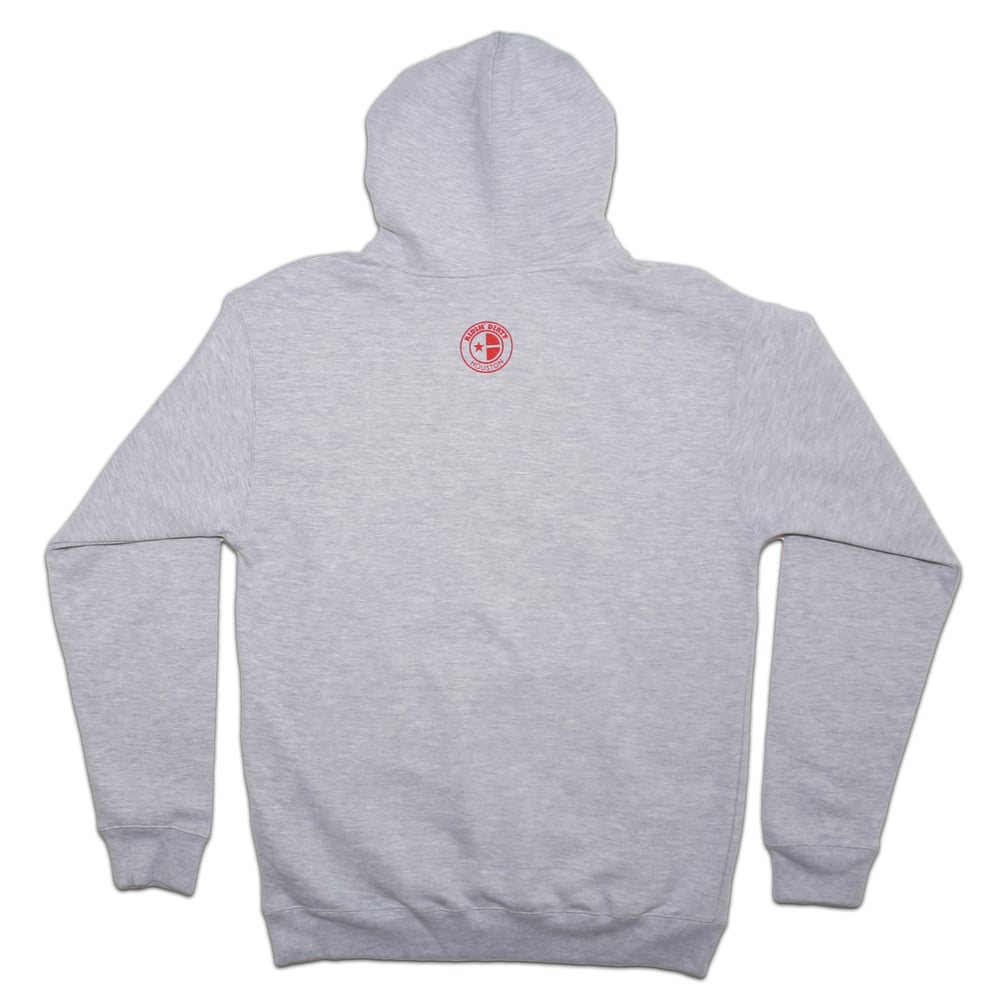 Image of SCREWFELD HEATHER GREY PULLOVER HOODY