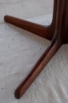 Table scandinave ovale en teck