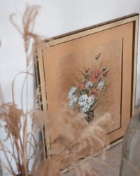 Image 1 of Tableau ancien "Bouquet fleurs des champs"