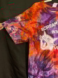 Image 2 of LARGE  Scream Into The Void Tie Dye Shirt  2