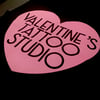 Valentine's Tattoo Studio Totes