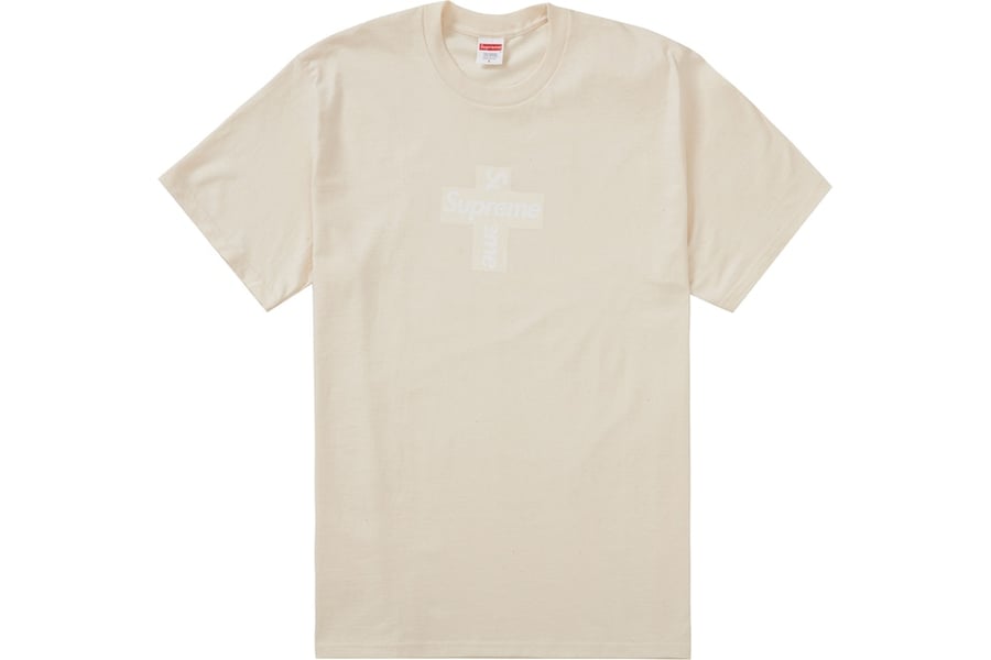 Image of Supreme Cross Box Logo Tee 