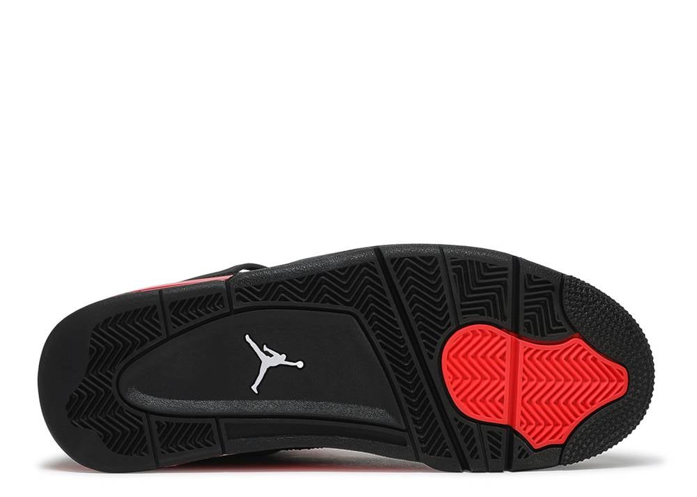 Image of Nike Retro Air Jordan 4 "Red Thunder" Mens Sz 11.5