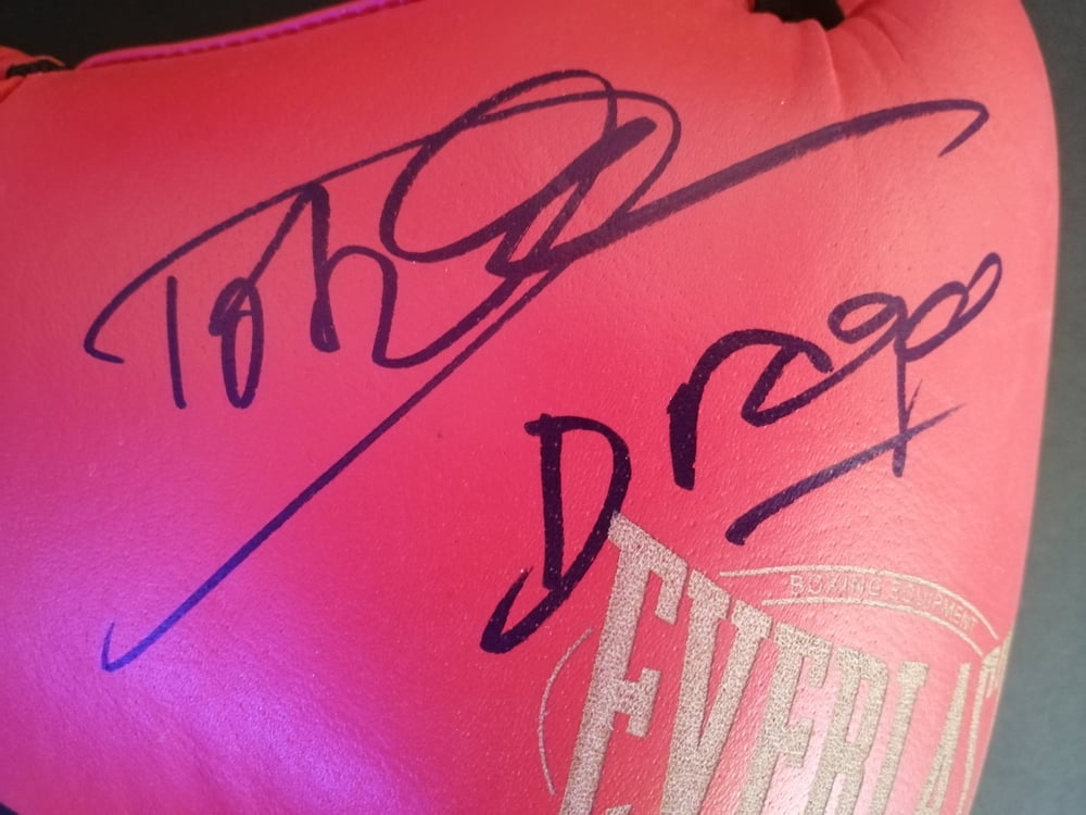 Rocky IV Ivan Drago Signed Boxing Glove