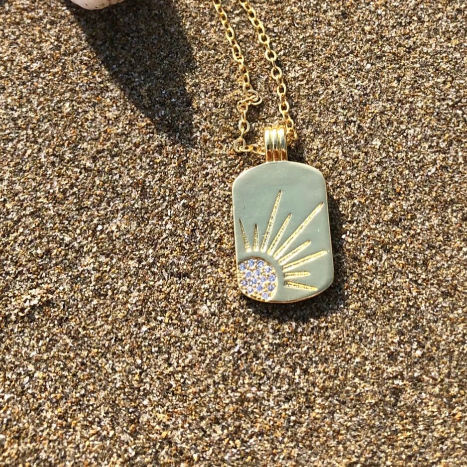 Image of Sun Bar Necklace