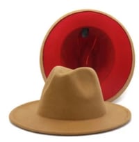 Image 1 of TAN / RED BOTTOM