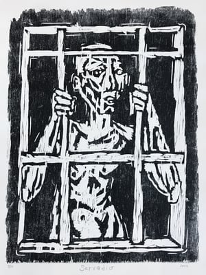 THE PRISONER (After C. Rholf)