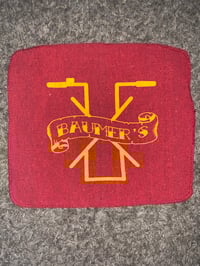 Handle bar logo shop rag
