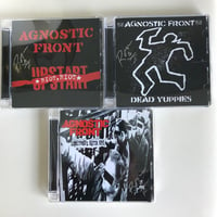 Image 2 of Agnostic Front-Something’s Gotta Give CD (Signed by Roger Miret & Vinnie Stigma)