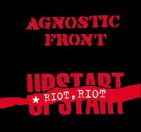 Image 1 of Agnostic Front-Riot, Riot Upstart CD signed by Roger Miret and Vinnie Stigma