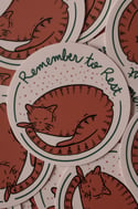 Remember to Rest Sticker