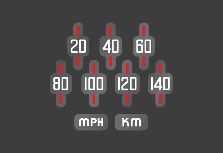 Image of Speedo conversion number stickers