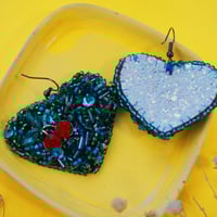 Image 4 of Here for the vibes earrings 