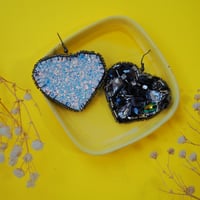 Image 3 of Dark like my soul earrings