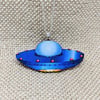 Wooden Spaceship Necklace
