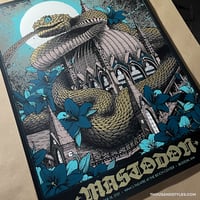 Image 5 of Mastodon Official Concert Poster - 11.18.21 Boston - AP Edition