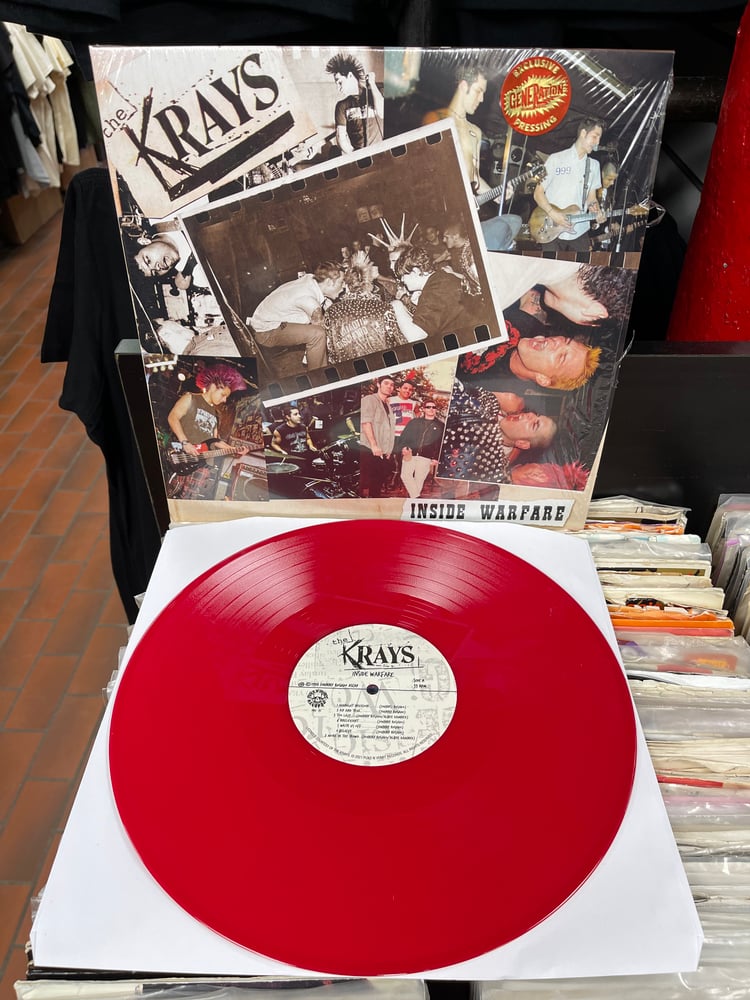 Image of The Krays-Inside Warfare LP Generation Records Exclusive Red Vinyl