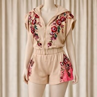 Image 2 of Floral Embellished co-ord tracksuit