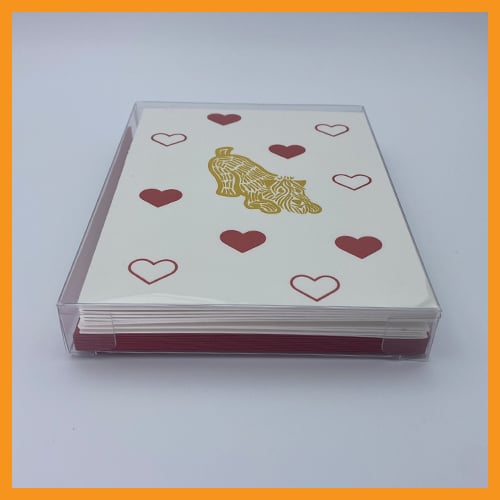 Image of A WHEATEN VALENTINE - BOX SET BLANK INSIDE