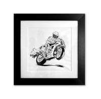 Image 1 of Poppa Wheelie - FRAMED ORIGINAL INKING