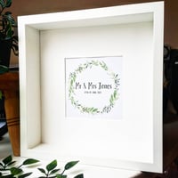 Image 4 of Framed Wedding Print 