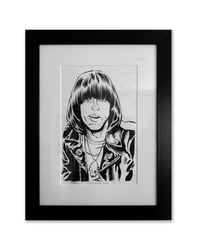 Image 3 of Ramones - FRAMED ORIGINAL INKING