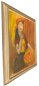 20th Century Swedish School ‘The Orange Seller’ 