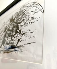 Image 2 of Death Rider - FRAMED ORIGINAL INKING