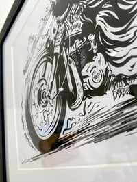 Image 3 of Death Rider - FRAMED ORIGINAL INKING