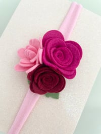Image 1 of Floral headbands or bun wraps